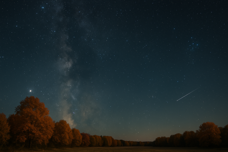 Astronomie im Oktober: Die Sternbilder des Herbsthimmels ...