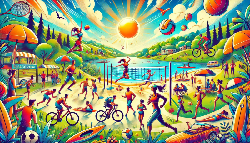 Sport & Outdoor-Aktivitäten für die wärmere Jahres...